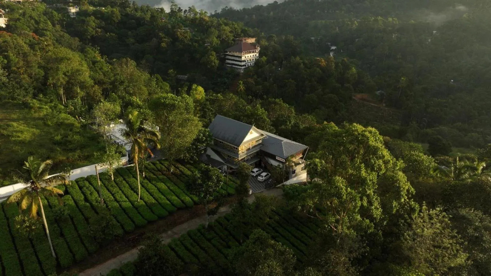 The Svarga Munnar Hill View Resort location